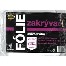 Zakrývací fólie Remal 4x5m 7my
